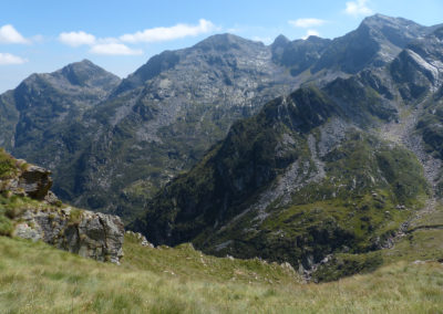 panorama sul vallone della Gragliasca dal colle - foto di Corrado Martiner Testa