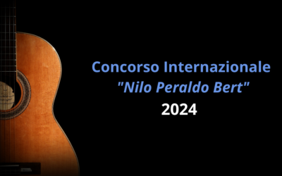 Concorso Internazionale “Nilo Peraldo Bert” 2024