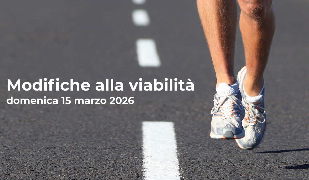 Modifiche alla viabilità: 15 marzo 2026